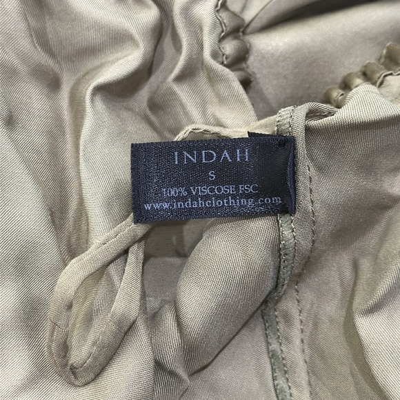 Indah Daphne Maxi Skirt In Sage - Picture 5 of 5